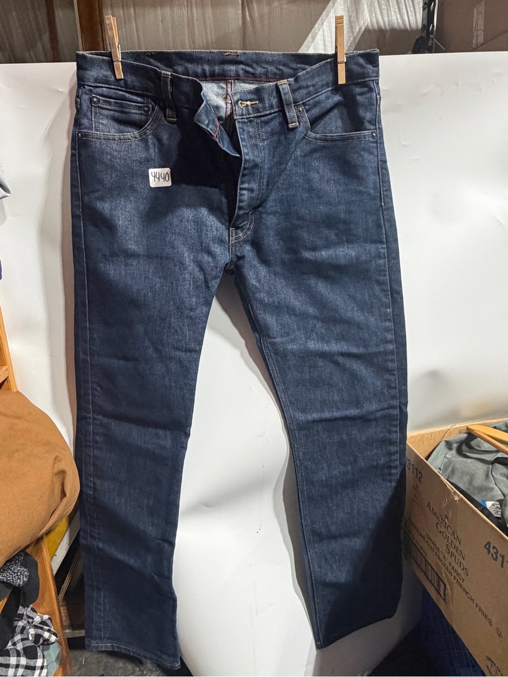 #4440-Signature by Levi Strauss Dark Indigo Straight Jeans